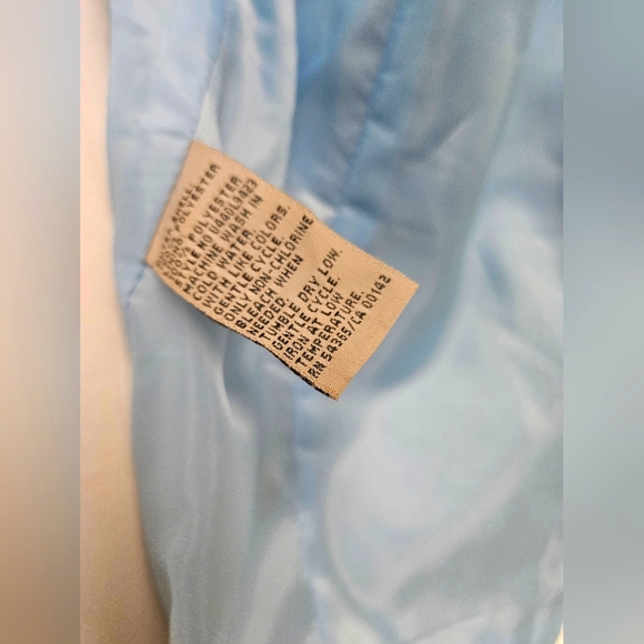 TanJay Light Blue Jacket 10P ((Petites) - Picture 6 of 6